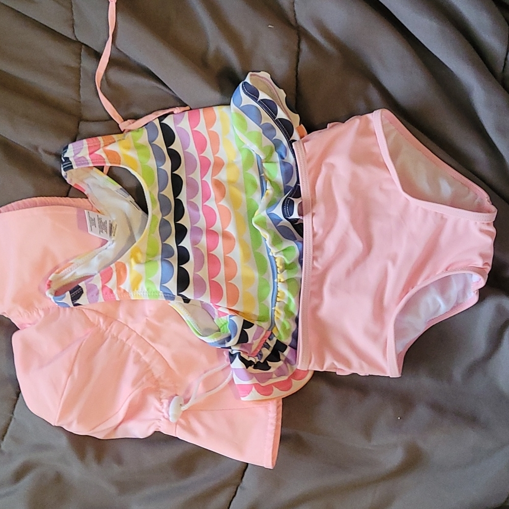 Toddler Girl Ruffle Butt bathing suit